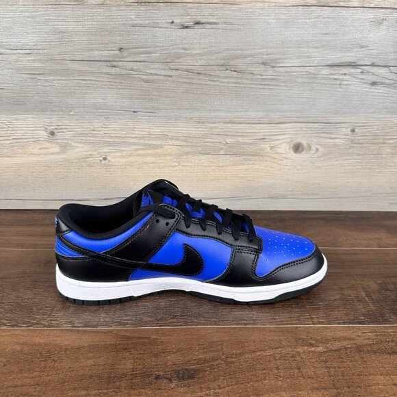 Nike Dunk Low Mens Size 11 Hyper Royal Black White HF5441 401 - Picture 6 of 9